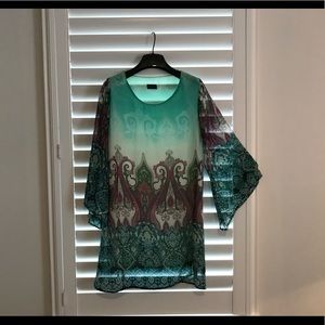 Love culture Bell Sleeve Dress size small